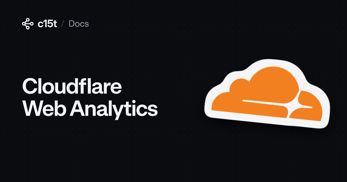 Cloudflare Web Analytics